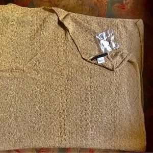 New Peruvian Connection Shawl Wrap - Pima Cotton- Light Gold